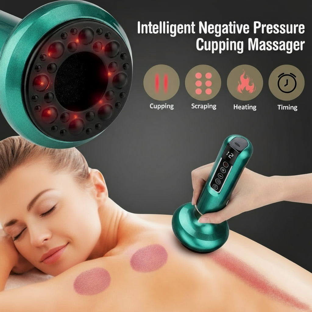 VAYRIX Deep Revive – Intelligent Heated Cupping Massager