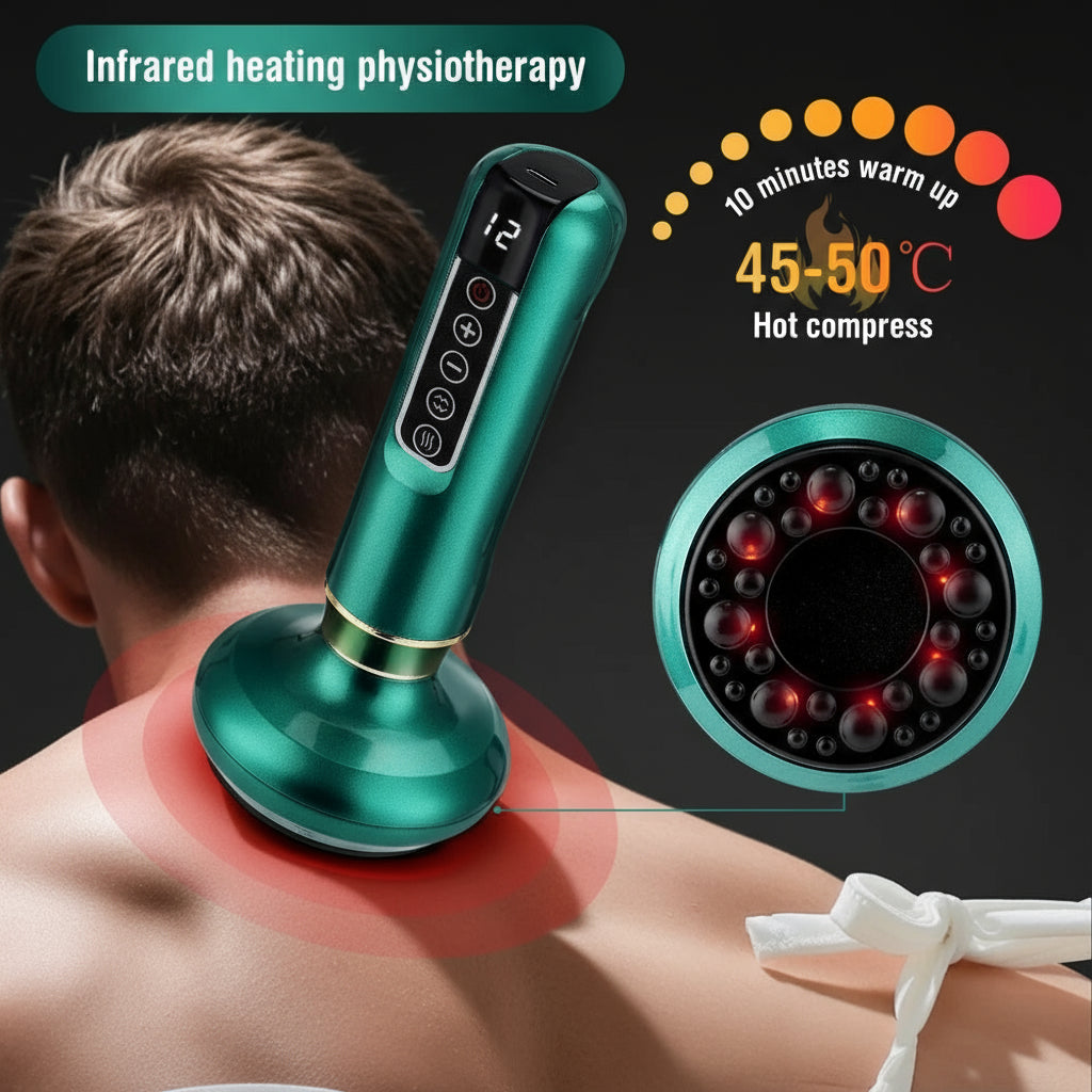 VAYRIX Deep Revive – Intelligent Heated Cupping Massager