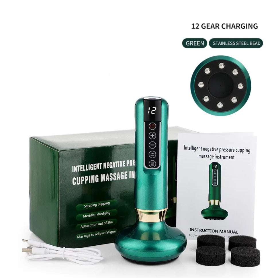 VAYRIX Deep Revive – Intelligent Heated Cupping Massager