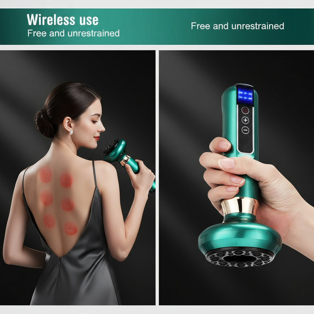 VAYRIX Deep Revive – Intelligent Heated Cupping Massager