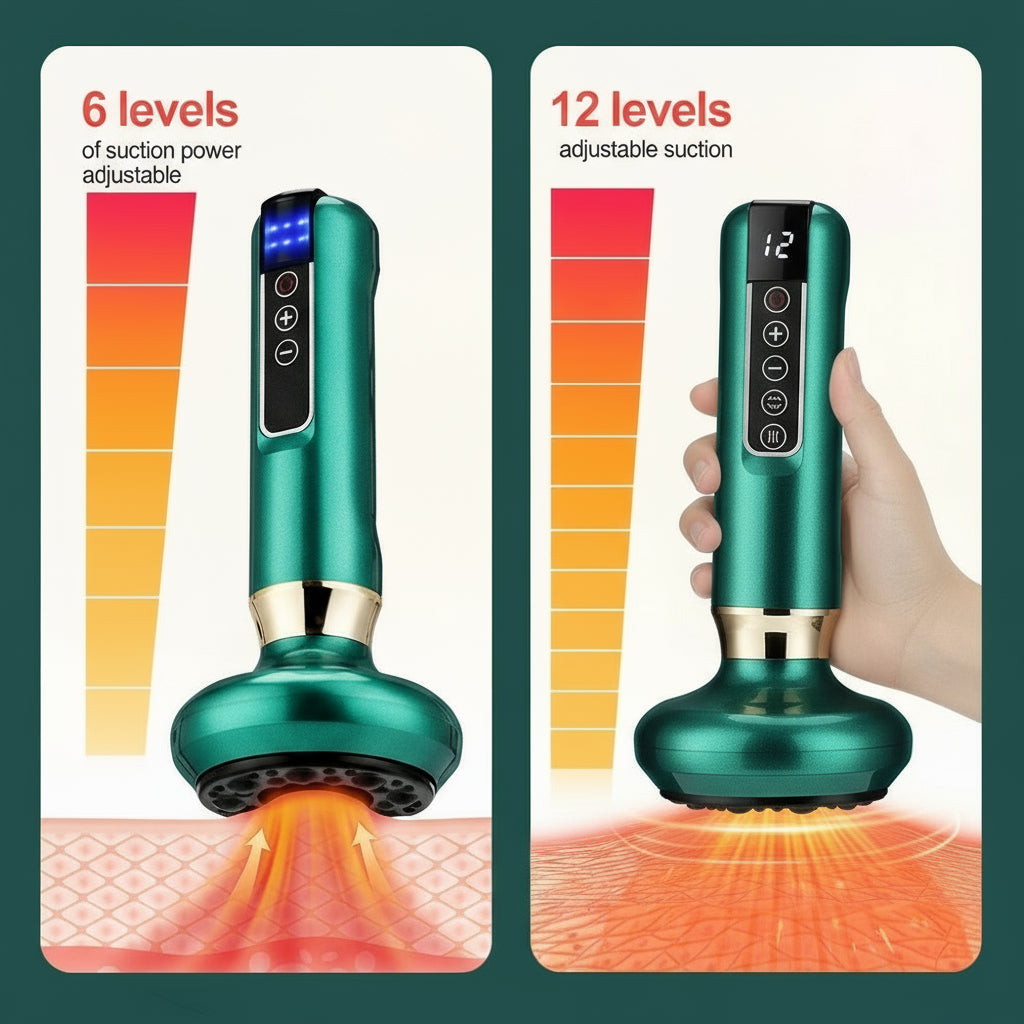 VAYRIX Deep Revive – Intelligent Heated Cupping Massager