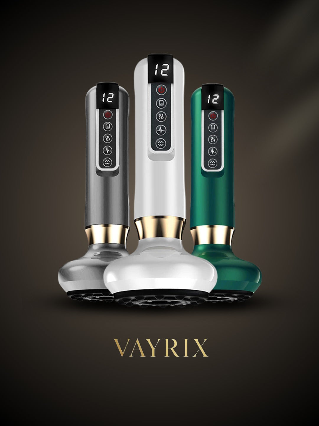 VAYRIX Deep Revive – Intelligent Heated Cupping Massager